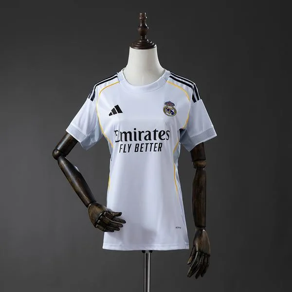 Camiseta de fútbol Real Madrid 2025/26 LOCAL MUJER